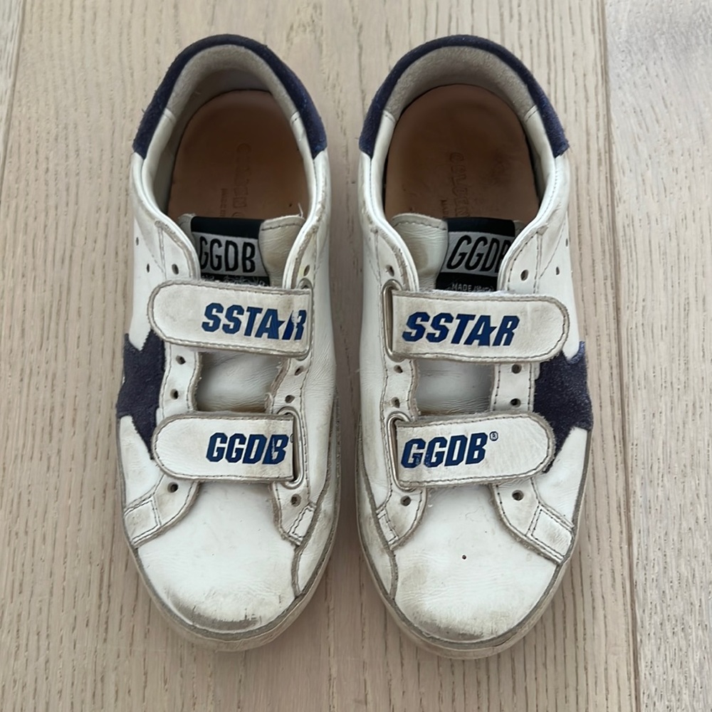 Kids Golden Goose white sneakers size 32 US 1